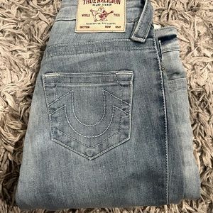 True Religion Mid Rise Super Skinny Women Jeans